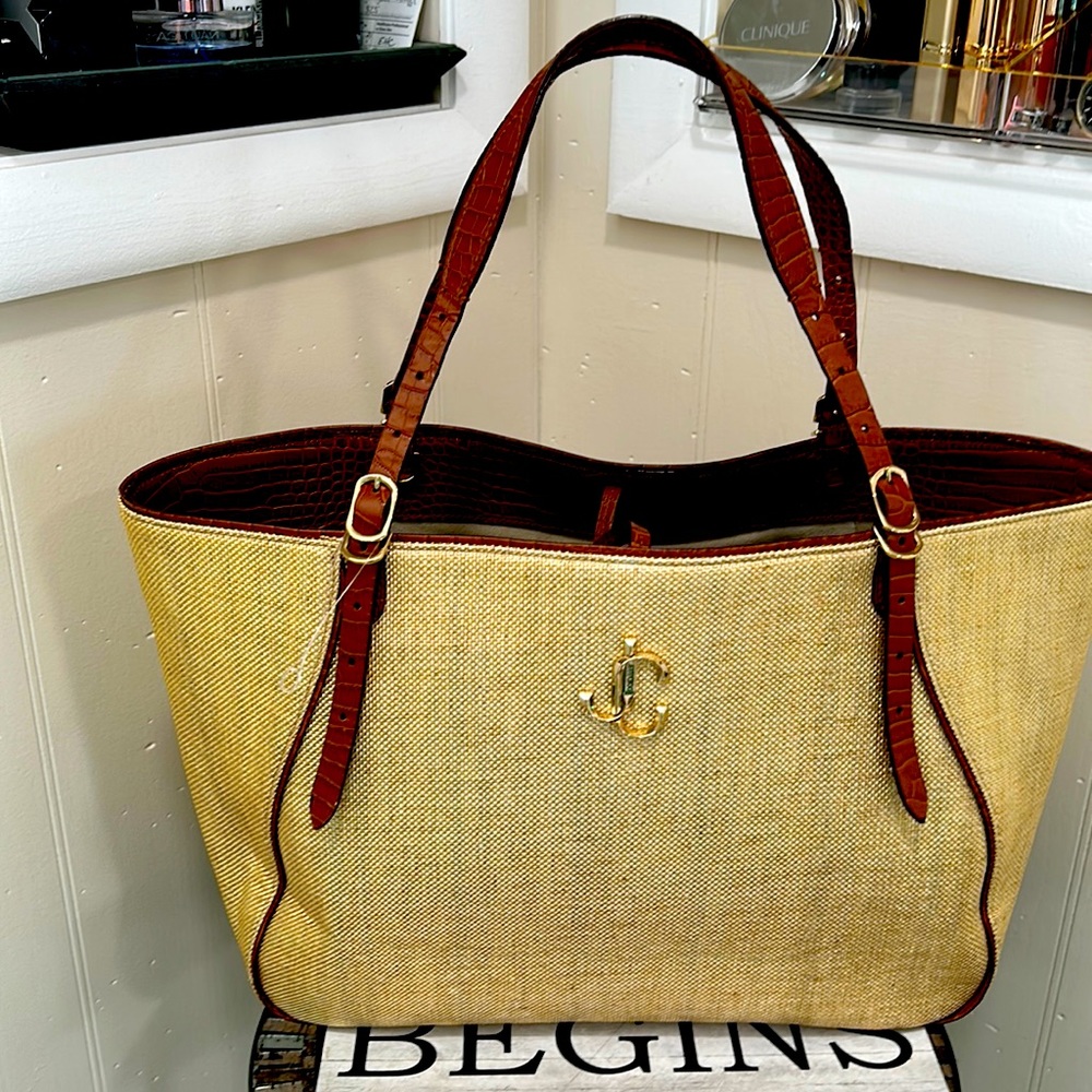 JIMMY CHOO  large tote bag 🔥❤️❤️